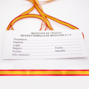 Medalla Homologación Macho Montés