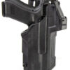 Funda de servicio BLACKHAWK! T-SERIES de Nivel 2 – GLOCK17 con linterna TLR 2 / RDS
