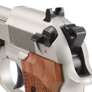 Pistola Beretta M 92 FS Nickel/Madera Co2 Full Metal