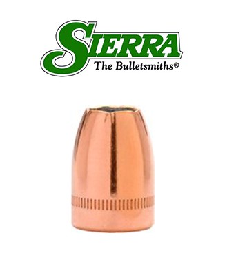 Puntas Sierra Sig Sauer V-Crown JHP calibre 10mm (.400) – 165 grains con canal de crimpado