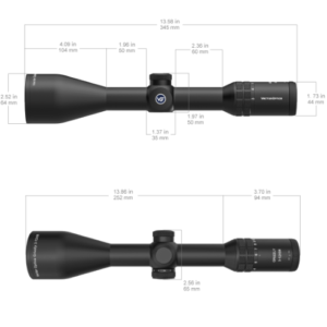 Visor Vector Optics Serie Grizzly Pro 3-12x56i Fibra