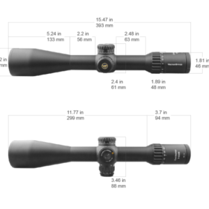 Visor Vector Optics Serie Continental x6 5-30×56 VCT FFP de 34 mm