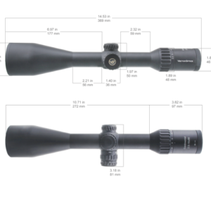 Visor Vector Optics Serie Continental x6 2.5-15×56 BDC