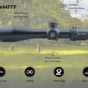 Visor Vector Optics Serie Veyron 3-12×44 FFP