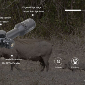 Visor Vector Optics Serie Continental x8 4-32X56 ED