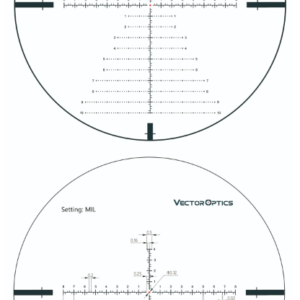 Visor Vector Optics Serie Continental x6 5-30×56 VCT FFP de 34 mm