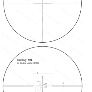 Visor Vector Optics Serie Veyron 3-12×44 FFP