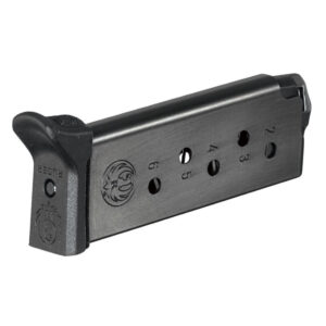 Cargador metálico RUGER LCP 6R con placa base extendida - 380 Auto