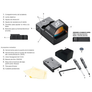 Visor BUSHNELL RXM-300 Reflex Sight